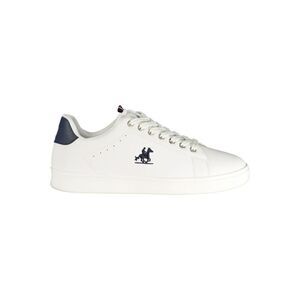 U.S. Grand White Polyester Low Top Men's Sneakers